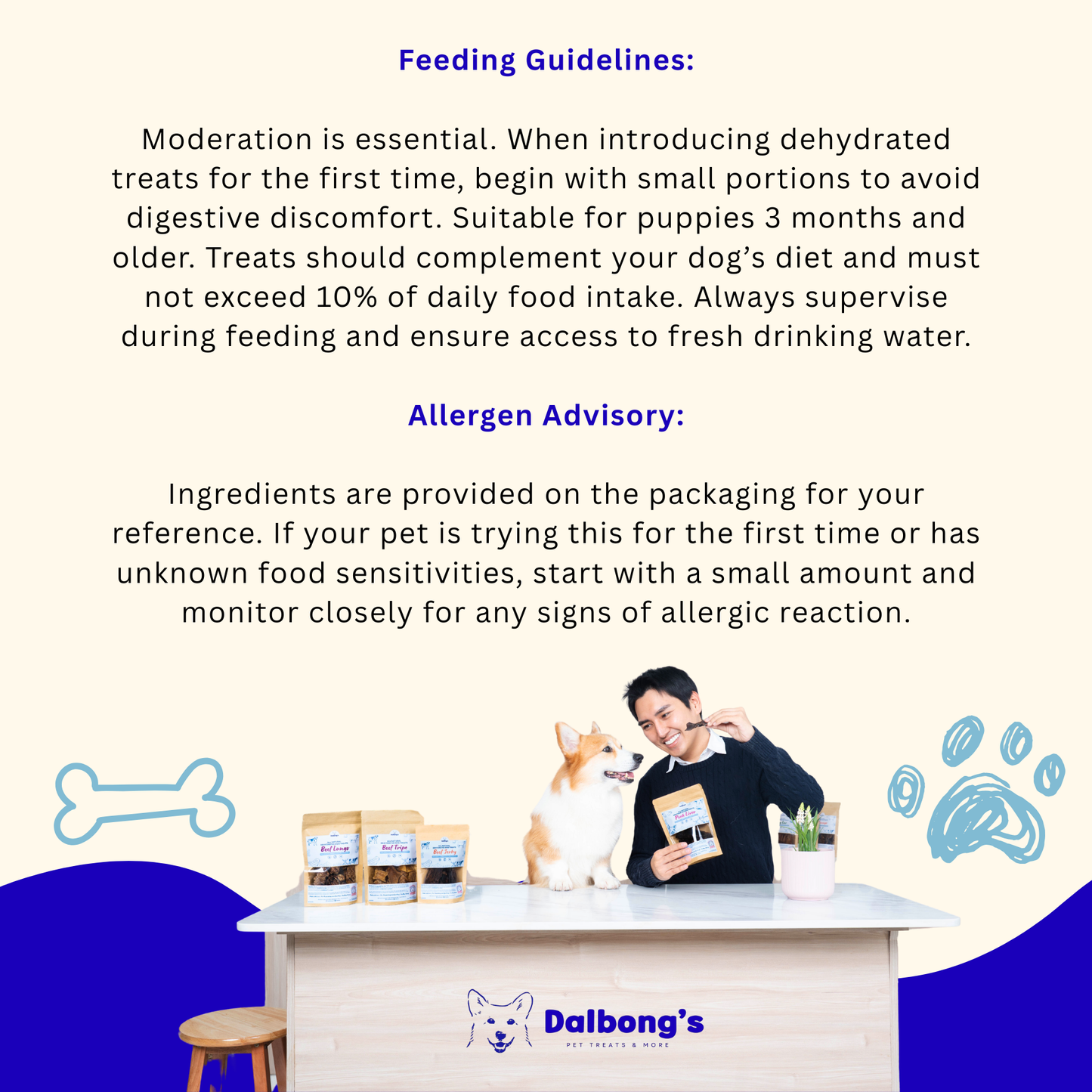 ALL-NATURAL Chicken Breast Dog Treats by Dalbong's