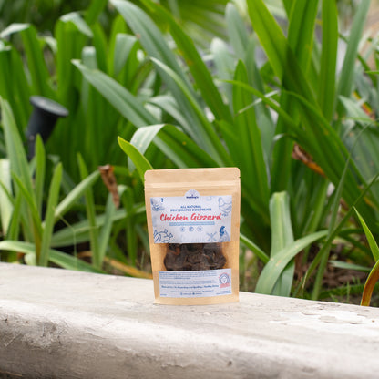 ALL-NATURAL Chicken Gizzard Dog Treats by Dalbong's