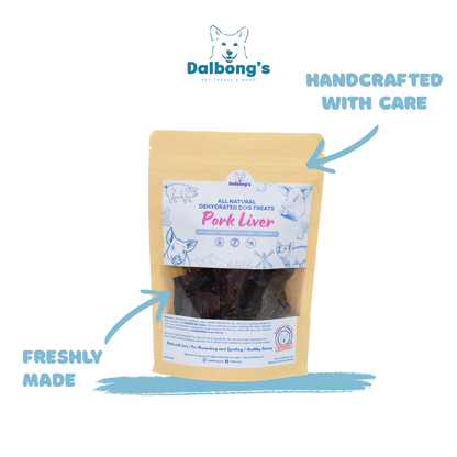 ALL-NATURAL Chicken Liver Dog Treats by Dalbong's